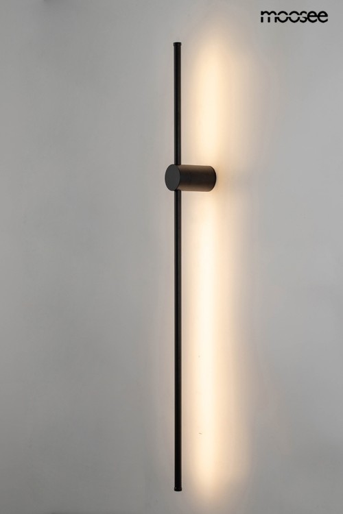 MOOSEE zestaw 2 lamp ściennych OMBRE 120  czarny