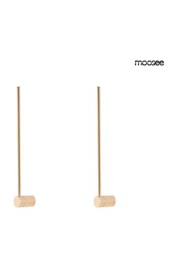 MOOSEE zestaw 2 lamp ściennych OMBRE 60   złoty
