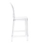 Krzesło barowe VICTORIA 65 cm transparentne