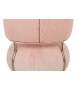 Fotel LOW TEDDY PINK różowy