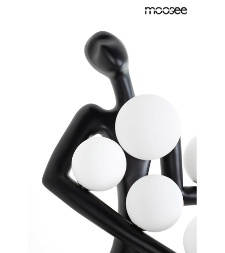 MOOSEE lampa podłogowa HUMAN DREAMER czarna