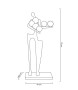 MOOSEE lampa podłogowa HUMAN DREAMER czarna