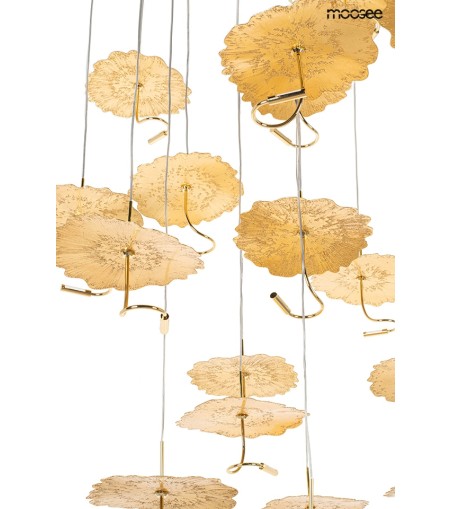 MOOSEE lampa wisząca LEAFS DISC złota
