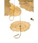 MOOSEE lampa wisząca LEAFS DISC złota