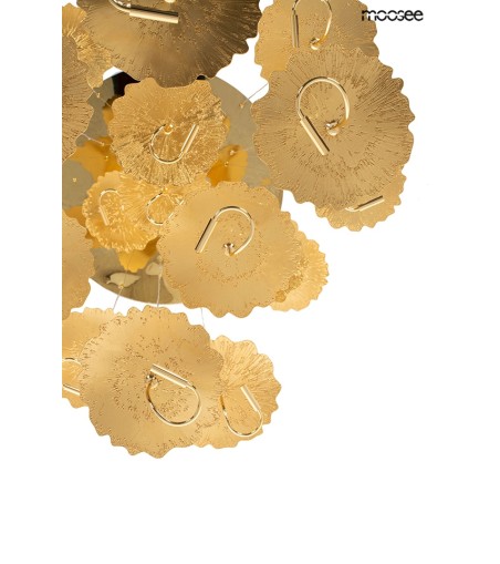 MOOSEE lampa wisząca LEAFS DISC złota
