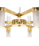 MOOSEE lampa wisząca TUBS 10 złota