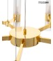 MOOSEE lampa wisząca TUBS 10 złota