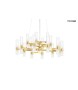 MOOSEE lampa wisząca TUBS 18 złota