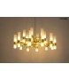 MOOSEE lampa wisząca TUBS 18 złota