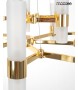 MOOSEE lampa wisząca TUBS 18 złota
