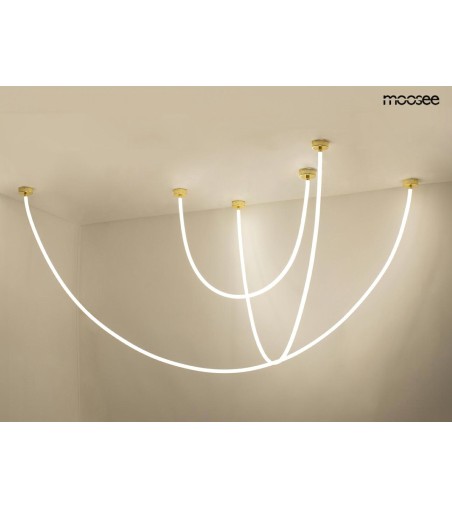 MOOSEE lampa wisząca LASSO 600 Smart      złota