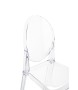 Krzesło barowe VICTORIA 75 cm transparentne