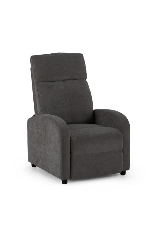 Fotel wypoczynkowy rozkładany RELAX       PREMIUM ciemny szary