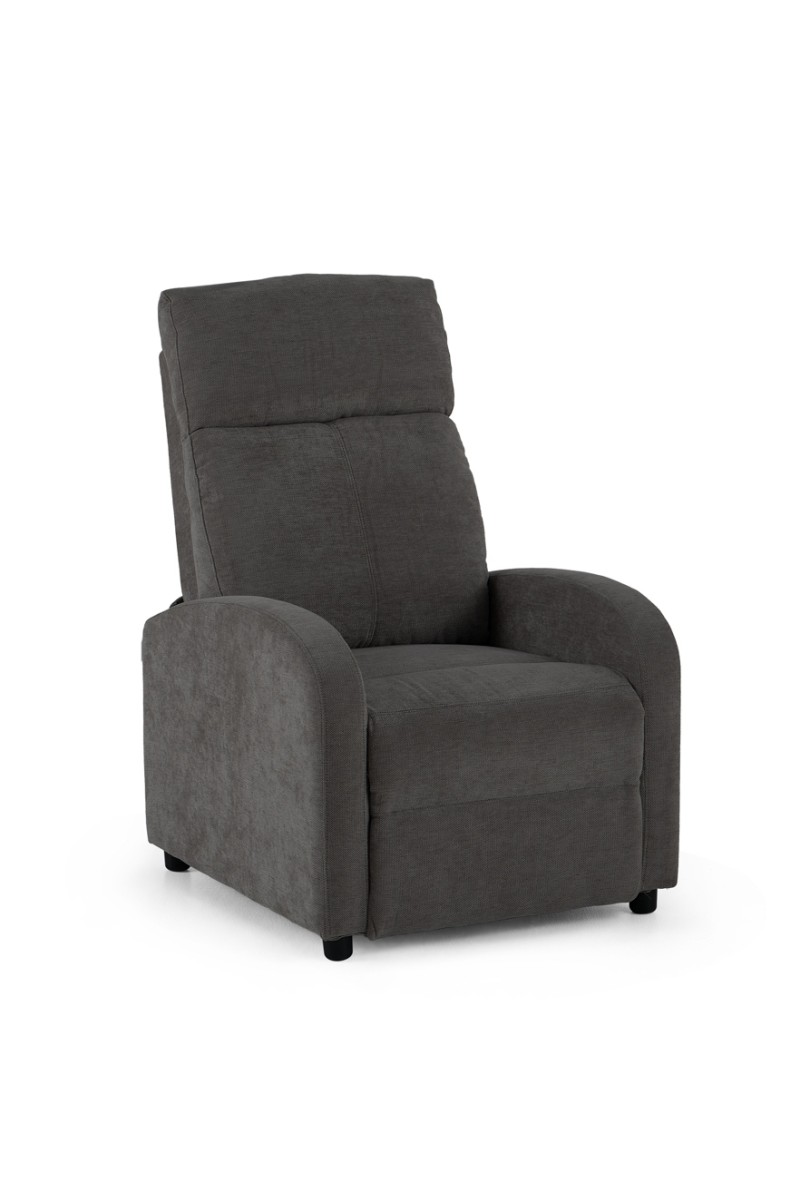 Fotel wypoczynkowy rozkładany RELAX       PREMIUM ciemny szary