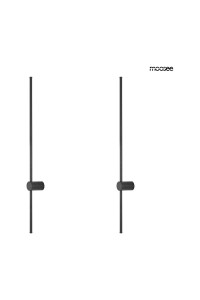 MOOSEE zestaw 2 lamp ściennych OMBRE 100  czarny