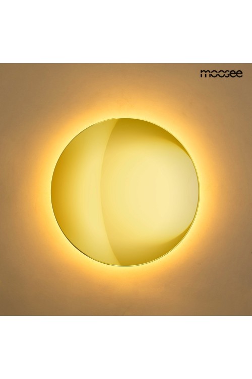 MOOSEE zestaw 2 lamp ściennych SHADOW     SUN 25 złoty