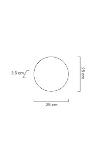 MOOSEE zestaw 2 lamp ściennych SHADOW     SUN 25 złoty