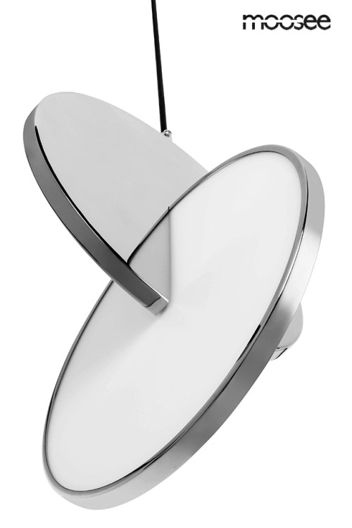 MOOSEE zestaw 2 lamp wiszących DISCO      srebrny