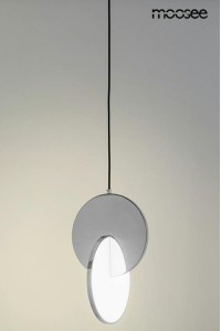 MOOSEE zestaw 2 lamp wiszących DISCO      srebrny