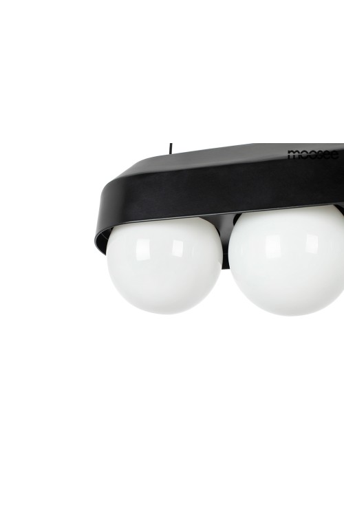 MOOSEE zestaw 2 lamp wiszących DROPS 3    czarny