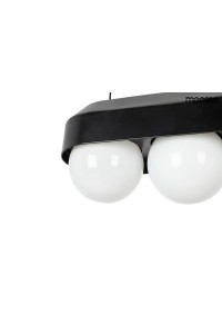 MOOSEE zestaw 2 lamp wiszących DROPS 3    czarny
