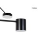 MOOSEE lampa wisząca PIAZETTA czarna