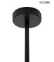 MOOSEE lampa wisząca PIAZETTA czarna