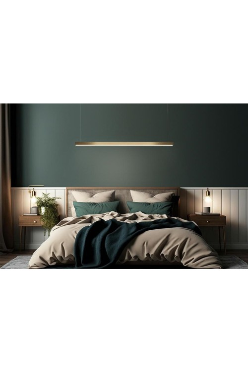 MOOSEE lampa wisząca LINUS 100 złota