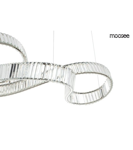 MOOSEE lampa wisząca WAVE 160B chrom