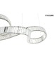 MOOSEE lampa wisząca WAVE 160B chrom