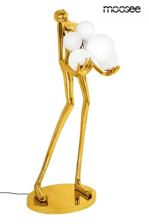 MOOSEE lampa podłogowa HUMAN GOLD         PREMIUM 180