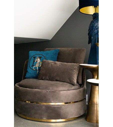 Poduszka dekoracyjna SHP PARIS HOME       niebieska