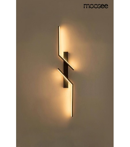 MOOSEE lampa ścienna MAISON 60 czarna