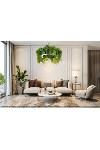 MOOSEE lampa wisząca GARDENS 70 czarna