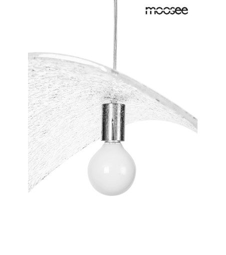 MOOSEE Lampa wisząca CAPELLO FI 80 clear