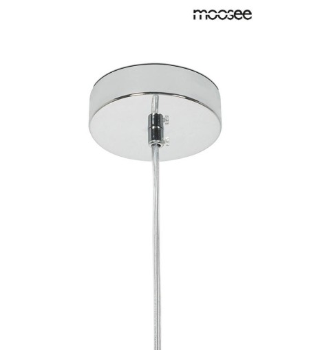 MOOSEE Lampa wisząca CAPELLO FI 80 clear