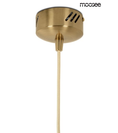 MOOSEE lampa wisząca GLOBE 20 złota