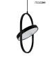 MOOSEE lampa wisząca SPINNER 26 czarna
