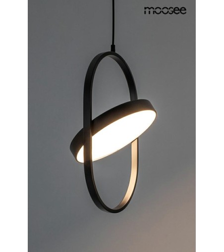 MOOSEE lampa wisząca SPINNER 26 czarna