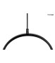 MOOSEE lampa wisząca SPINNER 26 czarna