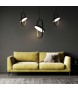 MOOSEE lampa wisząca SPINNER 26 czarna