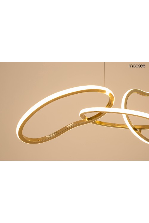 MOOSEE lampa wisząca JAZZ 6 złota
