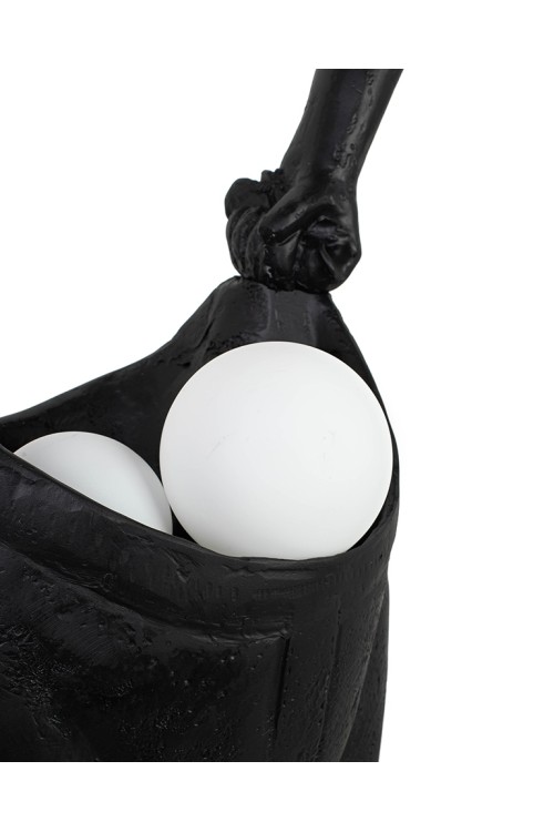 MOOSEE lampa podłogowa HUMAN HOUDINI 182  czarna