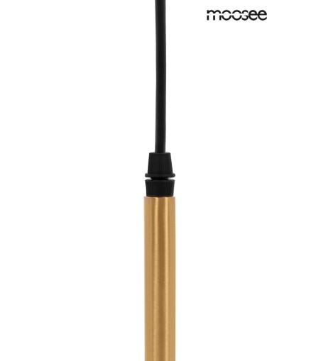 MOOSEE lampa wisząca RIVA 5 złota