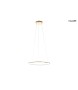 MOOSEE lampa wisząca RING SLIM 40 złota