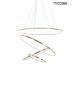 MOOSEE lampa wisząca RING SLIM M złota