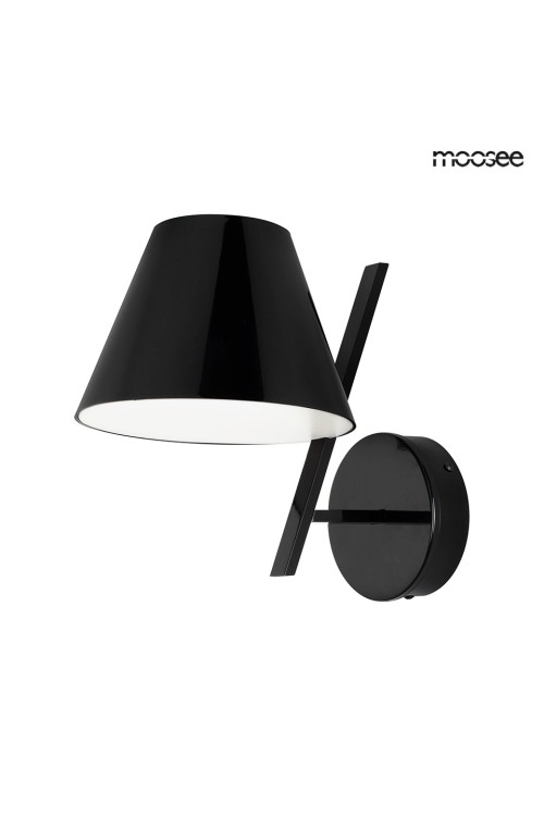 MOOSEE lampa ścienna MAGO czarna