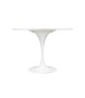 Stół TULIP PREMIUM 100 biały  - MDF, metal