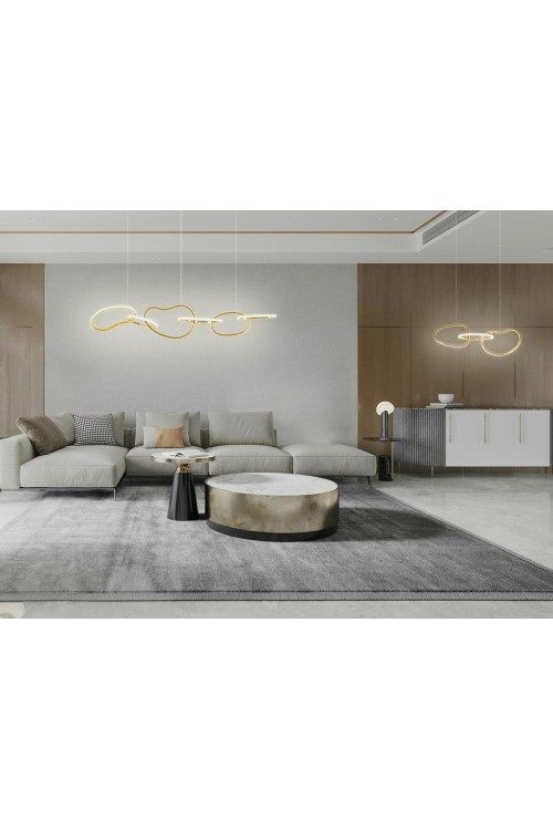 MOOSEE lampa wisząca JAZZ 3 złota