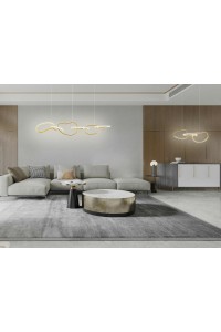 MOOSEE lampa wisząca JAZZ 3 złota